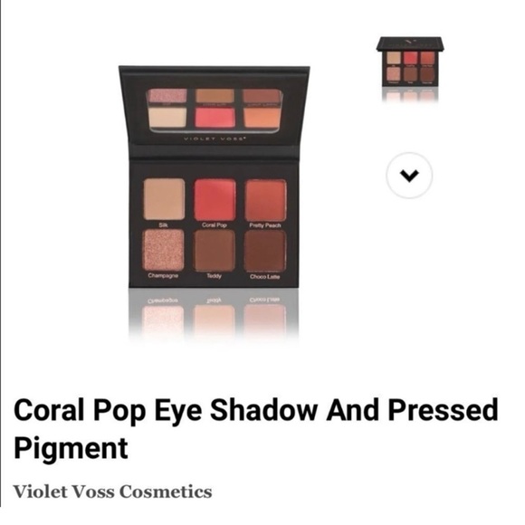 Lot of 2 VIOLET Voss‎ • mini eyeshadow palette. New in box - Picture 3 of 4